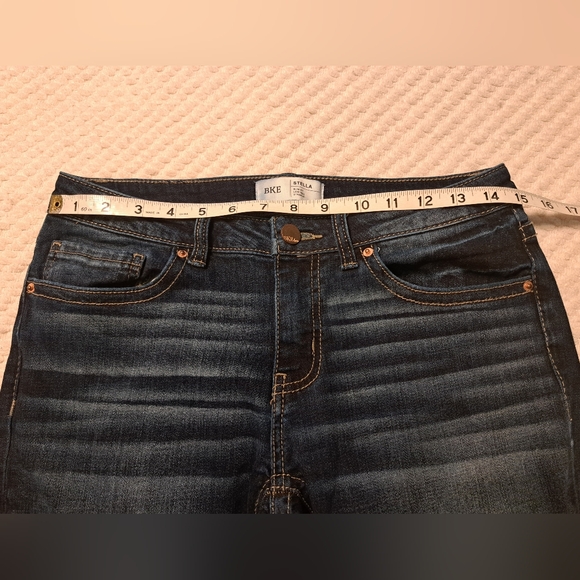 BKE Stella Slim Fit Low Rise Straight Jeans Size 29x31 1/2 - Picture 8 of 11
